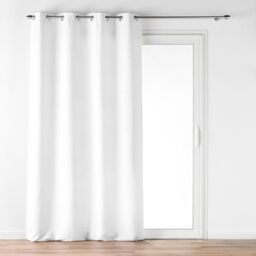Douceur d'Intérieur Curtain, Polyester, Charcoal, 140 x 260 cm