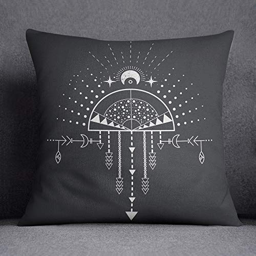 Questo Casa Decorative Cushion Cover, Cushion Cover, Home Decoration, for Sofa, Coffee, Size: 45 x 45 cm – Designed and Made in Türkiye