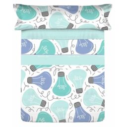 Pierre Cardin Ideas Blue Bed Sheet Set 90 cm