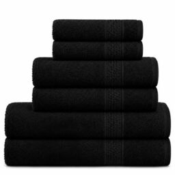 Komfortec Hand Towel Set 6 Pieces 100% Cotton
