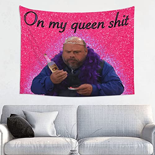 Bertram On My Queen Tapestry Tapestry Aesthetic Tapestrys 29x38in