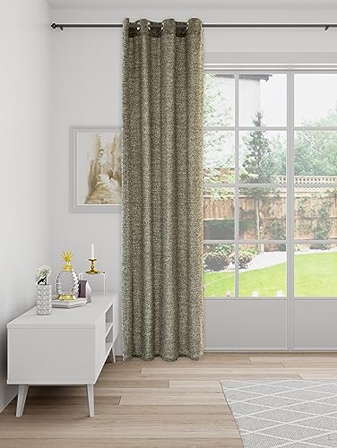 Homing Eyelet Curtain Opaque Crashop Look Modern Black White Curtain