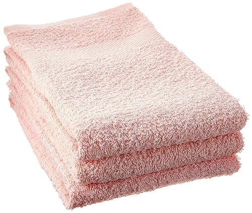 "Simpli-Magic Cotton Towels, 16""x27"", Pink 12 Count"
