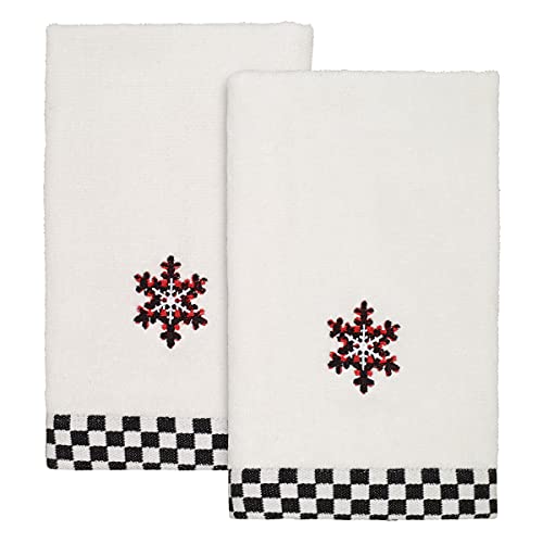 Avanti Linens Tis The Season Collection, 2 pc Fingertip Towel Set