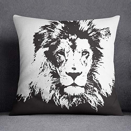 Bonamaison Decorative Cushion Cover, Throw Pillow Case, Size: 45X45 Cm - Designed and Manufactured in Turkey