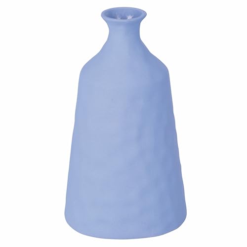 Villa d'Este Home Tivoli Indigo Ceramic Furnishing Vase H. 26.2 cm, 4 Tones