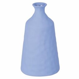 Villa d'Este Home Tivoli Indigo Ceramic Furnishing Vase H. 26.2 cm, 4 Tones