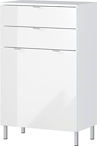 GERMANIA DIE MÖBELMACHER Chest of Drawers, White, 60 x 97 x 34 cm