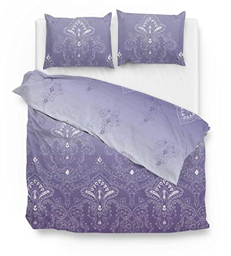 Zo!Home Morel Duvet Cover, Purple, 140 x 220 cm