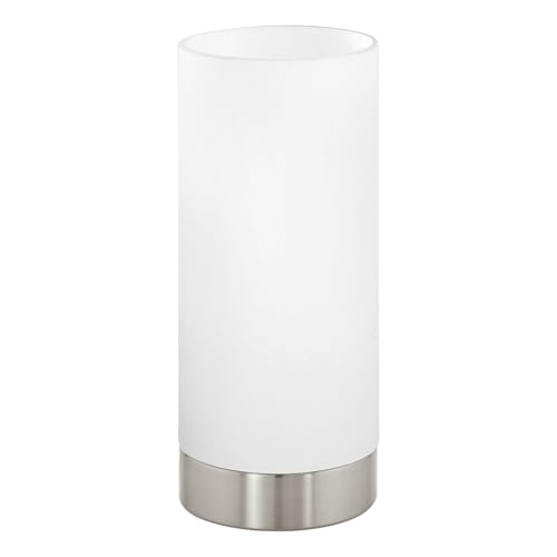 Eglo Damasco 1 Table lamp, 1-Flame Desk lamp, Steel Bedside lamp