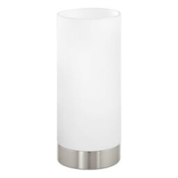 Eglo Damasco 1 Table lamp, 1-Flame Desk lamp, Steel Bedside lamp