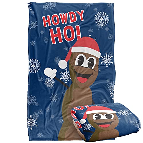 South Park Mr Hanky Christmas Silky Touch Super Soft Throw Blanket 91 x 147 Cm