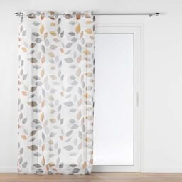 Douceur d'Intérieur Interior Softness, Curtain with Eyelets (140 x 240 cm) Vahine, Printed Sand Veil