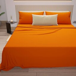 PETTI Artigiani Italiani - French Cotton Bed Linen, Queen Size Bed Set, Double Bed Sheet Set, Bottom Sheets with Corners, Top Sheets and Pillowcases, 100% Made in Italy