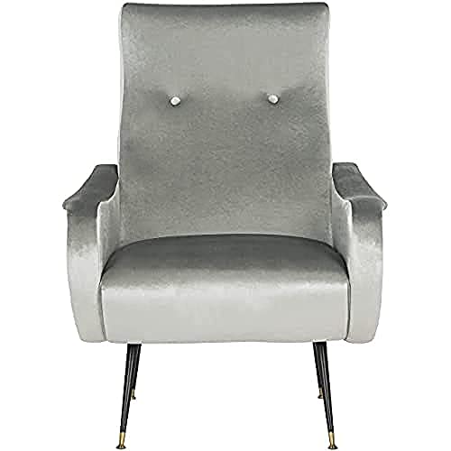 Safavieh Contemporary Upholstered Accent Chair, in Light Grey