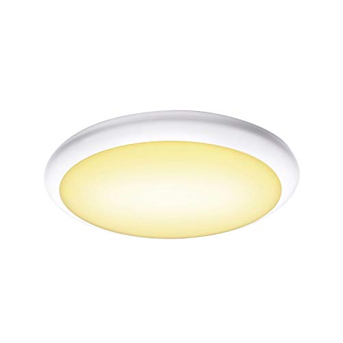 SLV Ruba 16 CW LED Outdoor Wall and Ceiling Light White IP65 3000/4000K