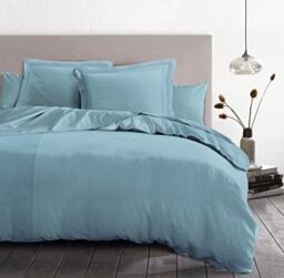 Home Passion Duvet Cover 3 Piece Set Fukuoka Celadon 220x240x0,1 cm multicoloured 100% Cotton 57 Thread Count,