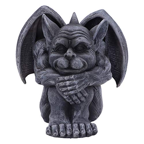 Nemesis Now Quasi Dark Black Grotesque Gargoyle Figurine, 12.5cm