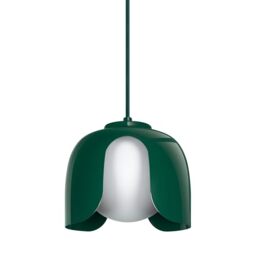 OSRAM Decor Corolle Pendant Light E27 Green Metal Glass