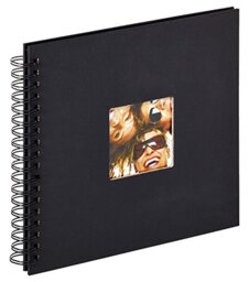 walther design SA-108-B Photo album Fun, 26x25 cm, black