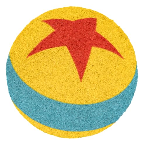 Grupo Erik Door Mat - Pixar Disney Gifts - 19.6 x 19.6 in - 50 x 50 cm Coconut Coir, Waterproof, Non Slip Door Mats Indoor & Outdoor - Pixar Luxo Ball, Disney Merchandise