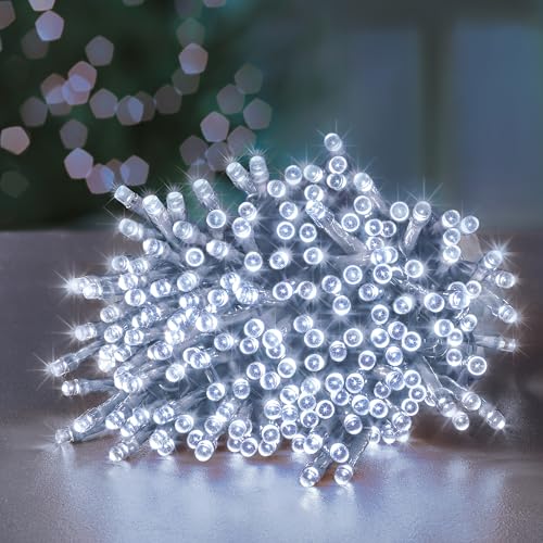 Premier Decorations - 1500 Multi Action TreeBrights LED Lights with Timer - White