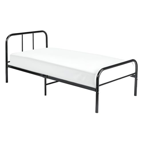 Cot Fitted Sheet 30 x 75, 100% Egyptian Cotton, White - 1 PC Cot Size Bottom Sheet Only, Perfect for Narrow Twin, Camp Bunk, Army Cots, Trifold Mattress, Guest Bed Replacement