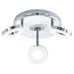 EGLO LED ceiling light Gonaro, 3-light ceiling fixture