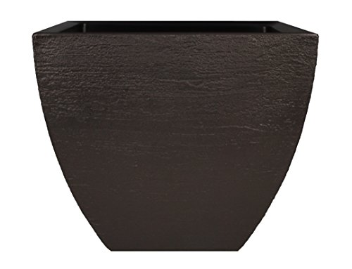 Tusco Products Garden Planter, Espresso, 20-Inch