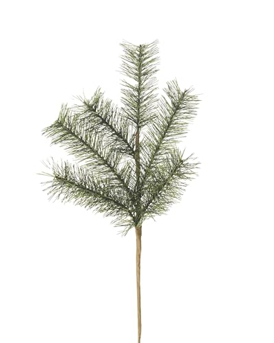Set of 5 Pine Picks, 28 cm – Decorative Stems for Christmas Trees & Wreaths