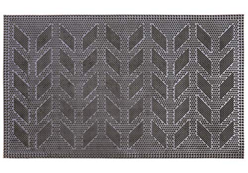 giacomini e gambarova Natural Rubber Tire Door Mat with Tips
