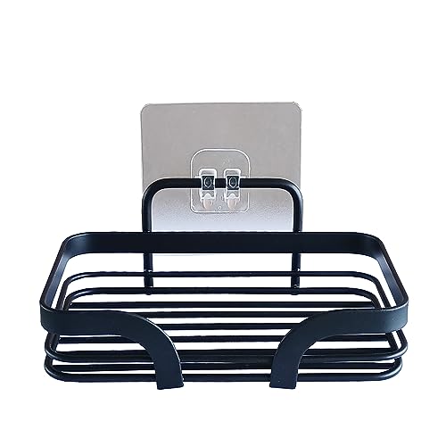 Douceur d'Int??rieur Soap Dish, Black, 14 x 9.2 x 5.6 CM