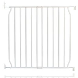 Safetots Screw Fit Metal Baby Gate, White, 70cm - 80cm