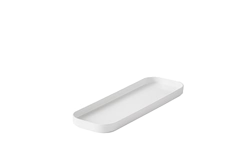 SmartStore Slim Lid - White - Kitchen, Bathroom, Office, Pantry, Fridge Organizer - Food Safe and BPA Free - 10 Year Guarantee - L29 x W10 x H2 cm