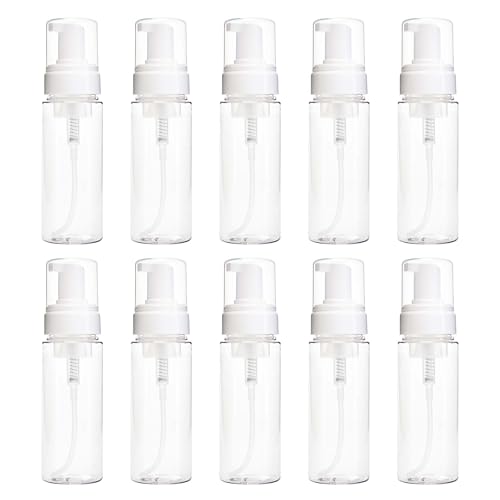 Foaming Bottle 150ml - Pump Dispenser for Cleaners/Soap/Shampoo - Creates Foam for easy Cleaning (10)