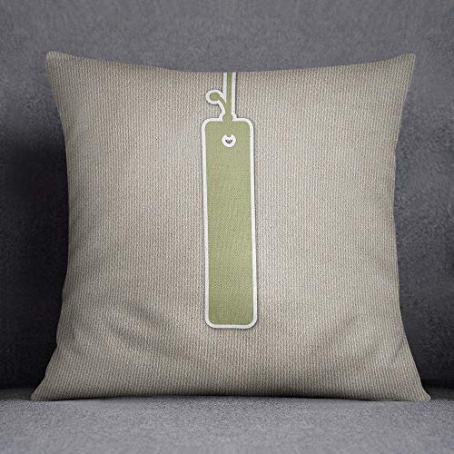 Bonamaison Decorative Cushion Cover, Throw Pillow Case, Size: 45X45 Cm - Designed and Manufactured in Turkey