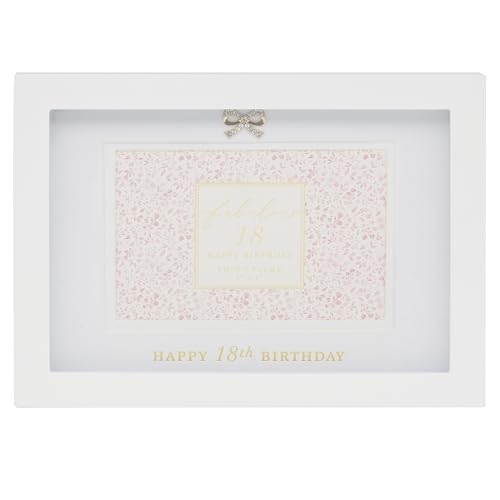 "Lesser & Pavey Hearts Design Madelaine Happy 21St Birthday Frame 4""X6 Wooden For Photos - Stylish Frame For Home & Office - Decorative Frames For Wall & Tabletop - Memorable Gift For Women & Men"