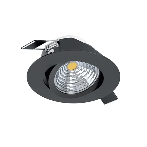 Eglo LED recessed Spotlight Saliceto, dimmable Ceiling spot