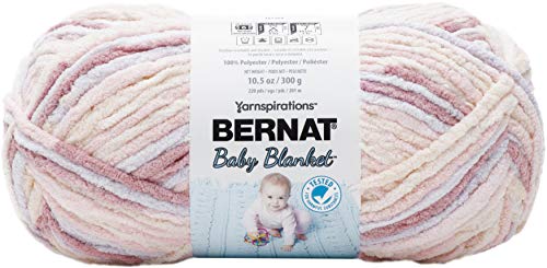 Bernat Baby Blanket 300g - Raspberry Kisses
