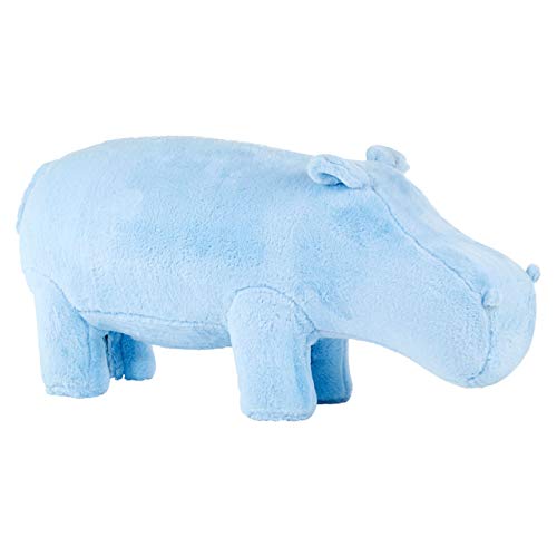 Premier Housewares Animal Chair, Eucalyptus Wood, Foam, Fur Effect, Plywood, Blue