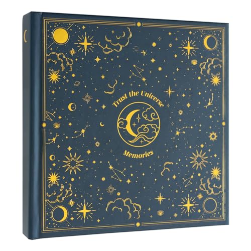 Grupo Erik Polaroid Photo Album Self Adhesive - Astral - 6.3 x 6.3 inches - 16 x 16 cm, 11 Double Sided Pages, Hardcover Instax Photo Album - Cute Gifts Under 15 Pounds
