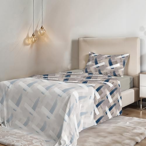Fantasy bed sheet set in printed microfiber