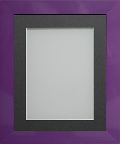 Frame Company Candy Range Purple Picture Photo Frames with Mount *Choice of Colours*