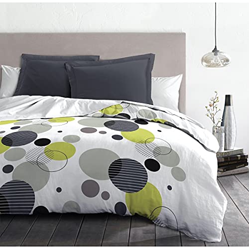 Home Passion 60653 Linen, Pack of 2 chupps Microfibre Duvet 140 x 200 cm Multi-Coloured