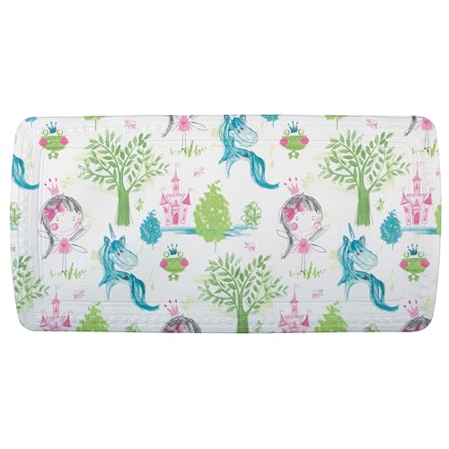 Spirella 91 x 36, Multicoloured Fairy Tale Collection, Shower Mat, PVC