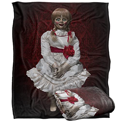 ANNABELLE 3 Blanket, 152 x 127 cm Doll Poster Silky Touch Super Soft Throw Blanket
