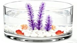 Artibetter Large Glass Vase Bowl Terrarium Succulent Planter: Flower Glass Vase Air Plant Display Decorative Centerpiece Floral Container Fish Bowl for Home Wedding 20x20cm Containers