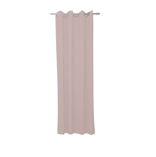 Today Plain Essential Eyelet Curtain 140 x 240 cm Sand Pink