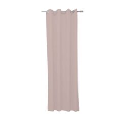 Today Plain Essential Eyelet Curtain 140 x 240 cm Sand Pink