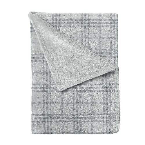 Homemania 015105 Tweed Blanket, Grey, 120 x 160 cm
